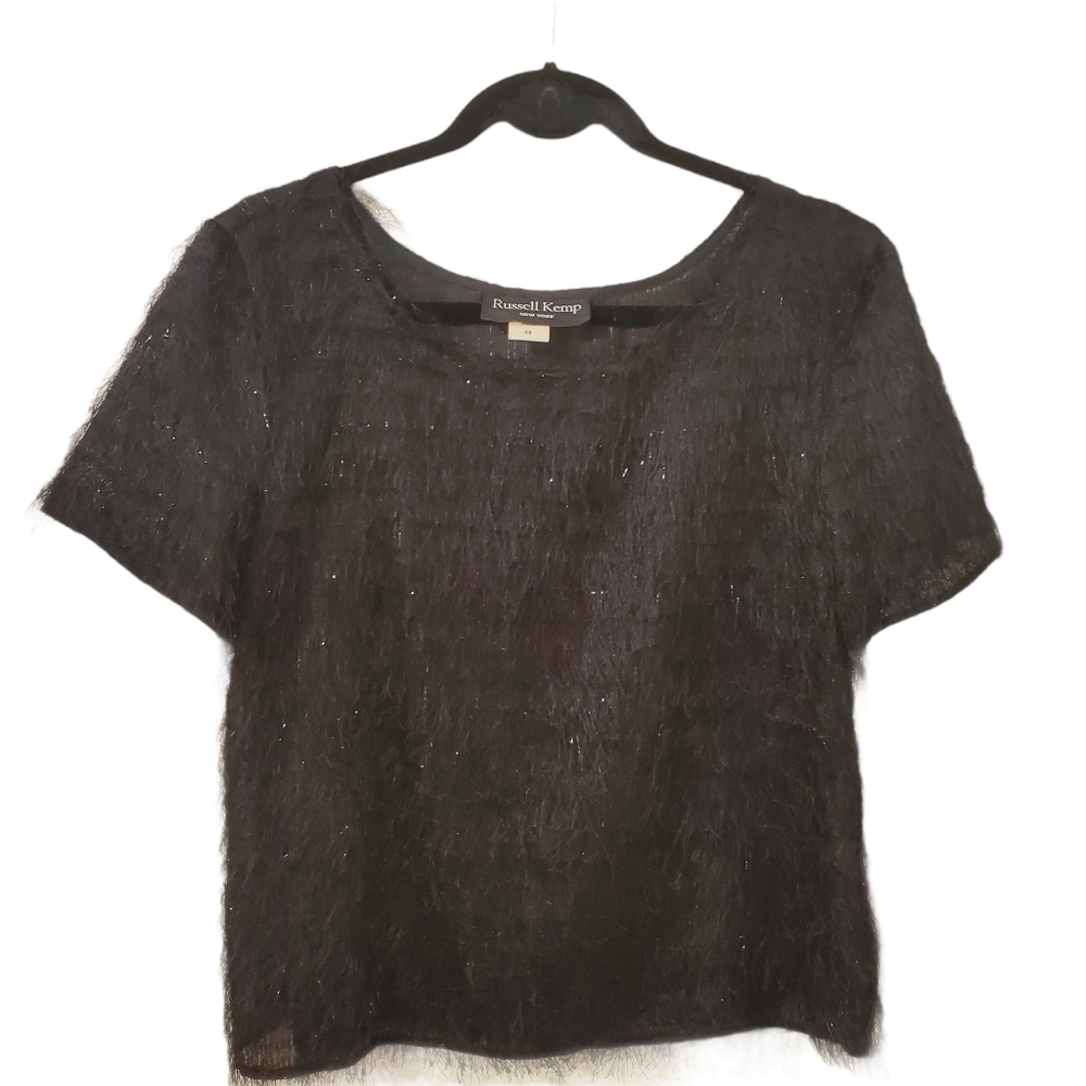 Russell Kemp Size 10 Eyelash Blouse